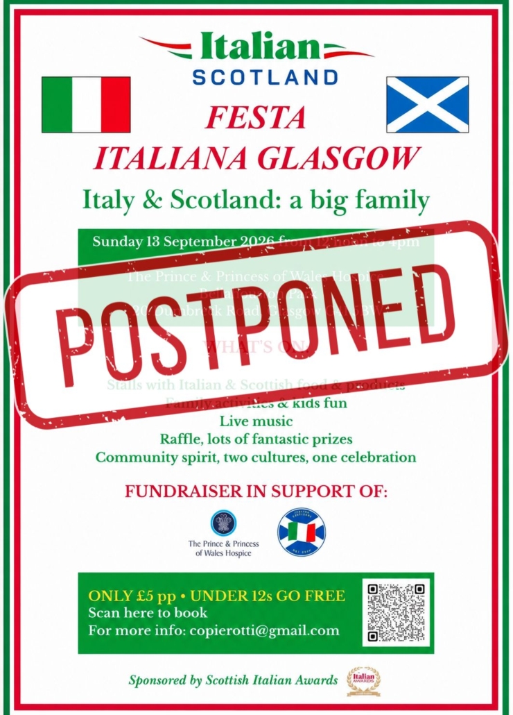 Festa Italiana Postponed